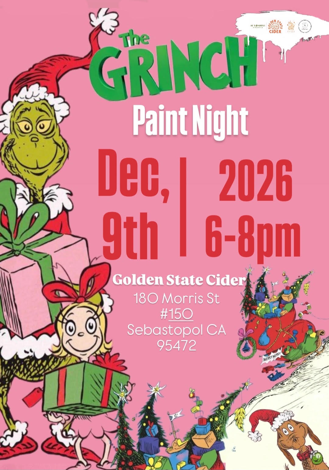 The Grinch Paint Night 1 The Grinch Paint Night